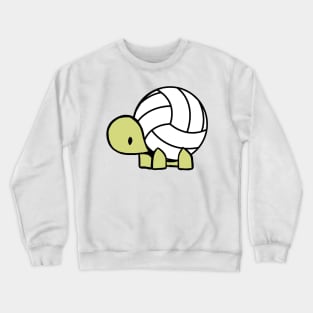 Turtle Volleyball Reptile Lover Gift Crewneck Sweatshirt